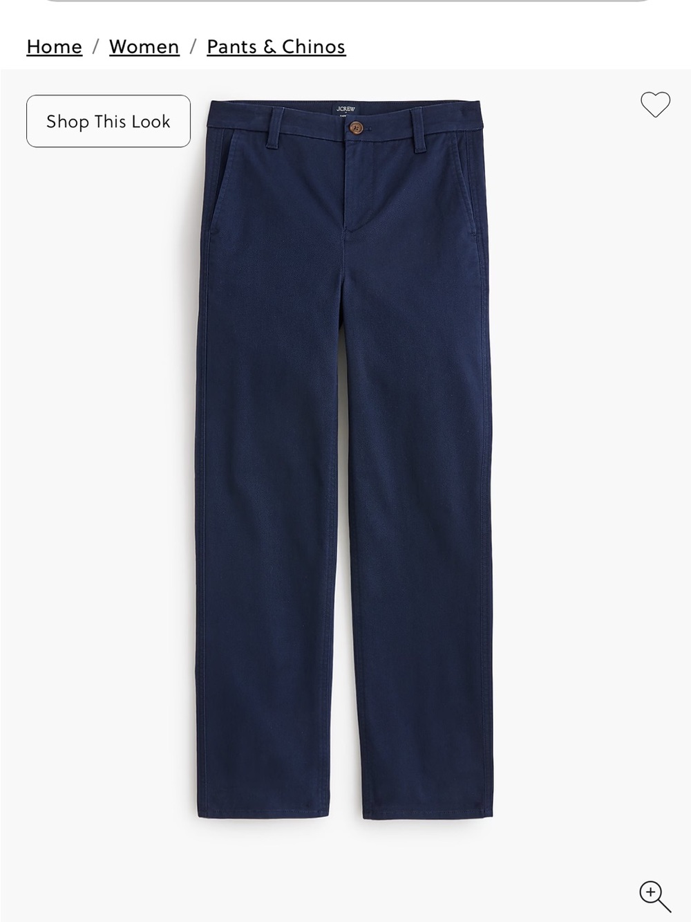 J. Crew Factory Petite everyday chino pant